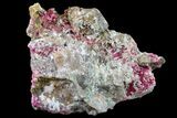 Roselite and Calcite Crystal Association - Morocco #159437-1